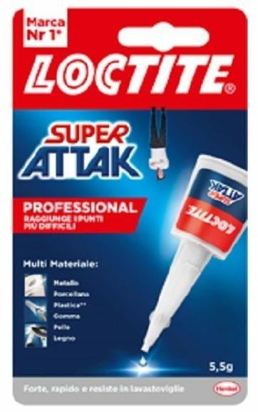 Colla Loctite Super Attak Professional 5,5G
