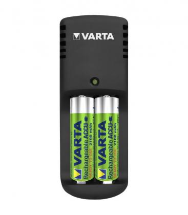 Caricabatterie con 2 pile VARTA AA