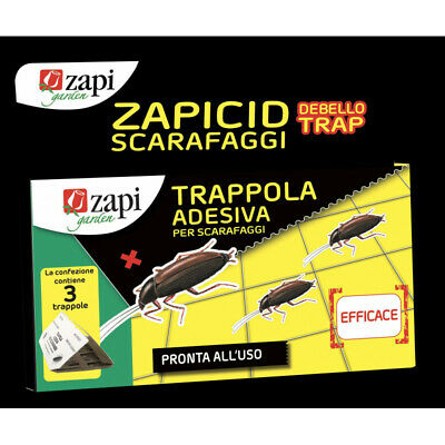 Zapicid Debello scarafaggi 3 pezzi