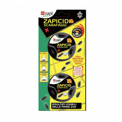 Zapicid gel box scarafaggi 2 pezzi x 2 g